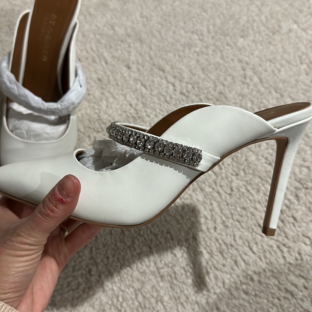 Brand new Kurt Geiger embellished heels! (London duke mule heel) - Picture 2 of 4